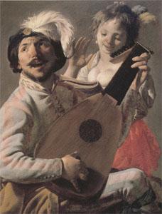 Hendrick Terbrugghen The Duet (mk05) oil painting picture